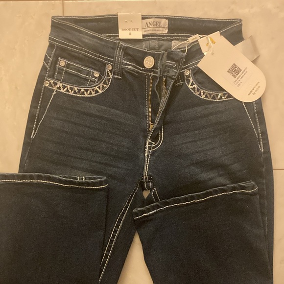 Adorable rhinestone jeans NEW 🆕 - Picture 3 of 4